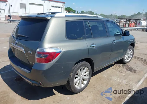 2009 Toyota Highlander Hybrid Limited from USA, damaged, VIN JTEEW44A692032219